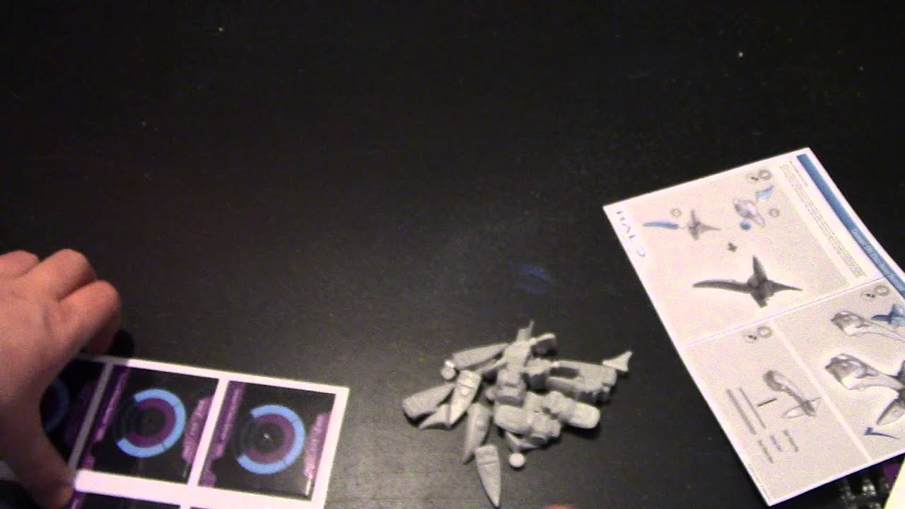 Unboxing Covenant Heavy Destroyer - Halo Fleet Battles