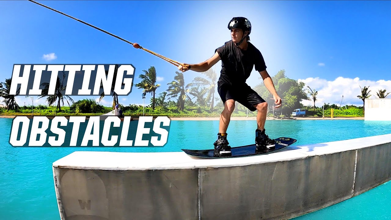 HOW TO HIT OBSTACLES - WAKEBOARDING - FEATURES - RAILS - KICKERS - CABLE PARK