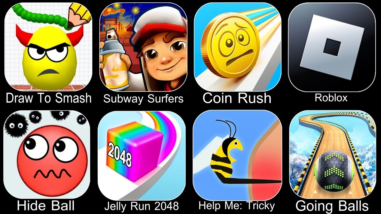 Subway Surf, Hide Ball, Roblox