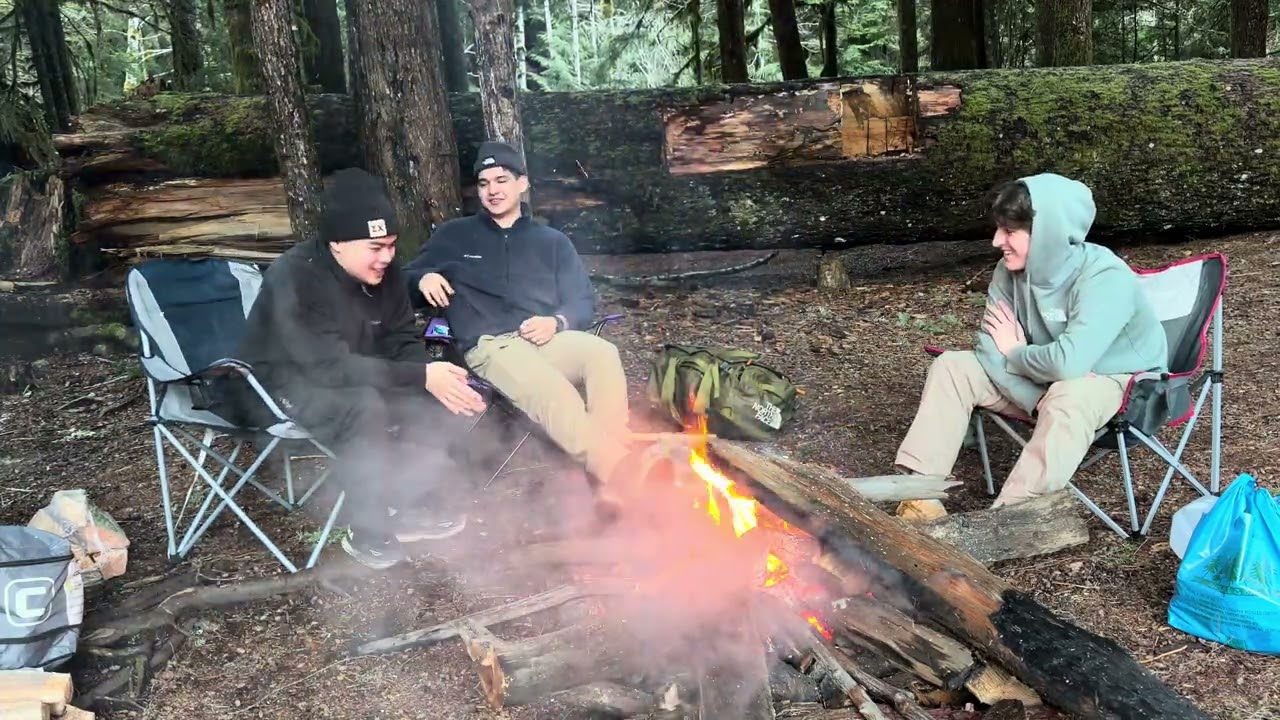Camping with the boys