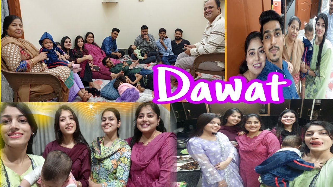 Dawat Tikkon ki || Sab Gents Kitchen main ghus gae || The Day in my Life || Ruba Mehran here