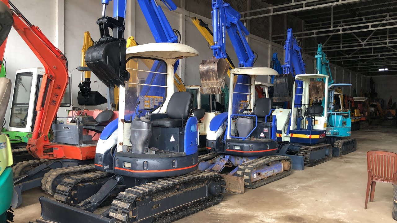 Xe Đào Múc Mitsubishi MM30 2 Chiếc Mới Về Tại  Cửa Hàng Nông Ngư Cơ Nguyễn Văn Châu