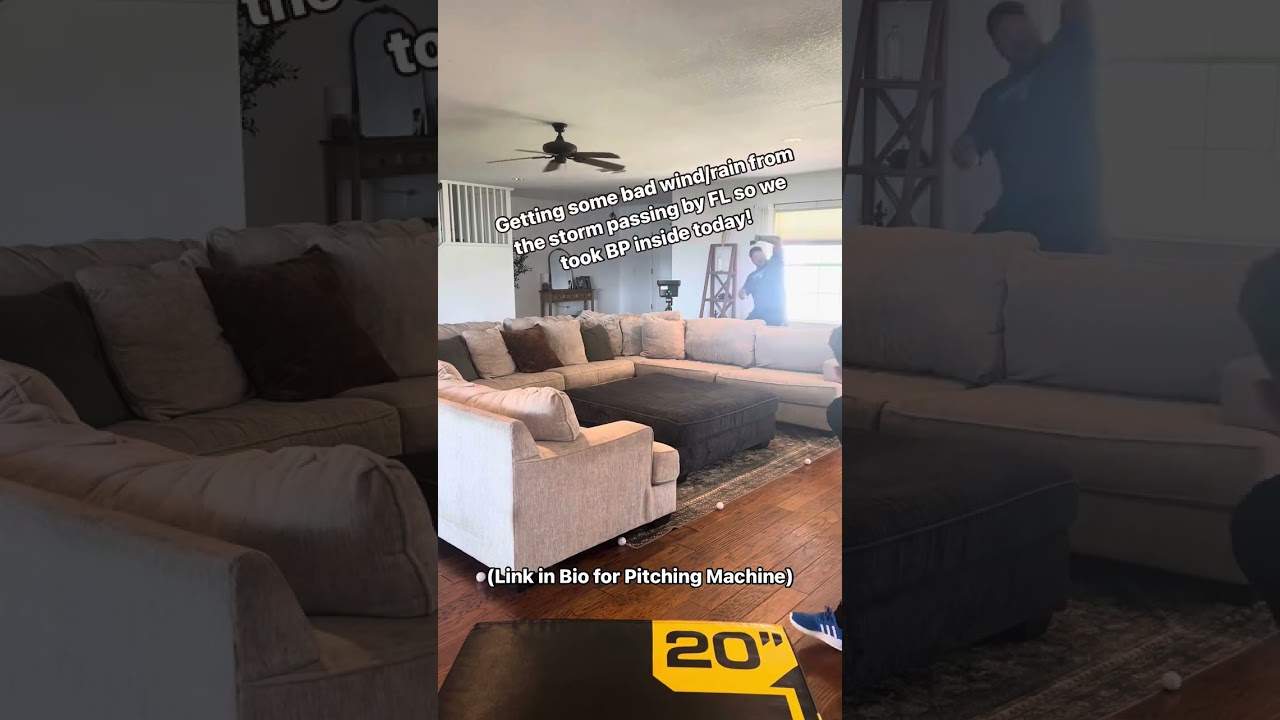 Mini Wiffle Ball Pitching Machine.