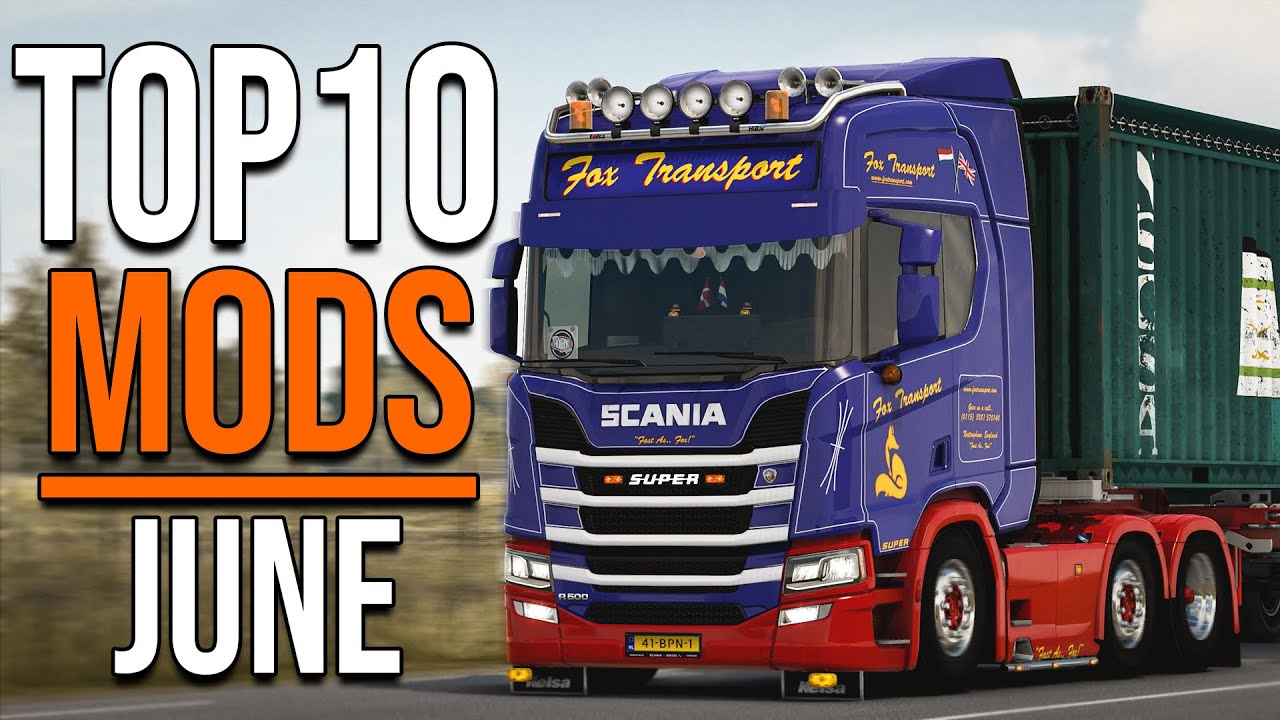 TOP 10 ETS2 1.44 MODS - JUNE 2022 | Euro Truck Simulator 2 Mods