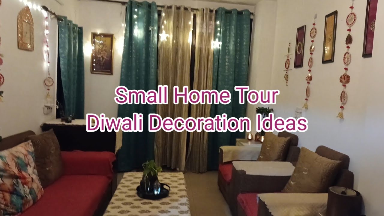 Small Home Tour || Diwali Decor || Diwali Decoration Ideas