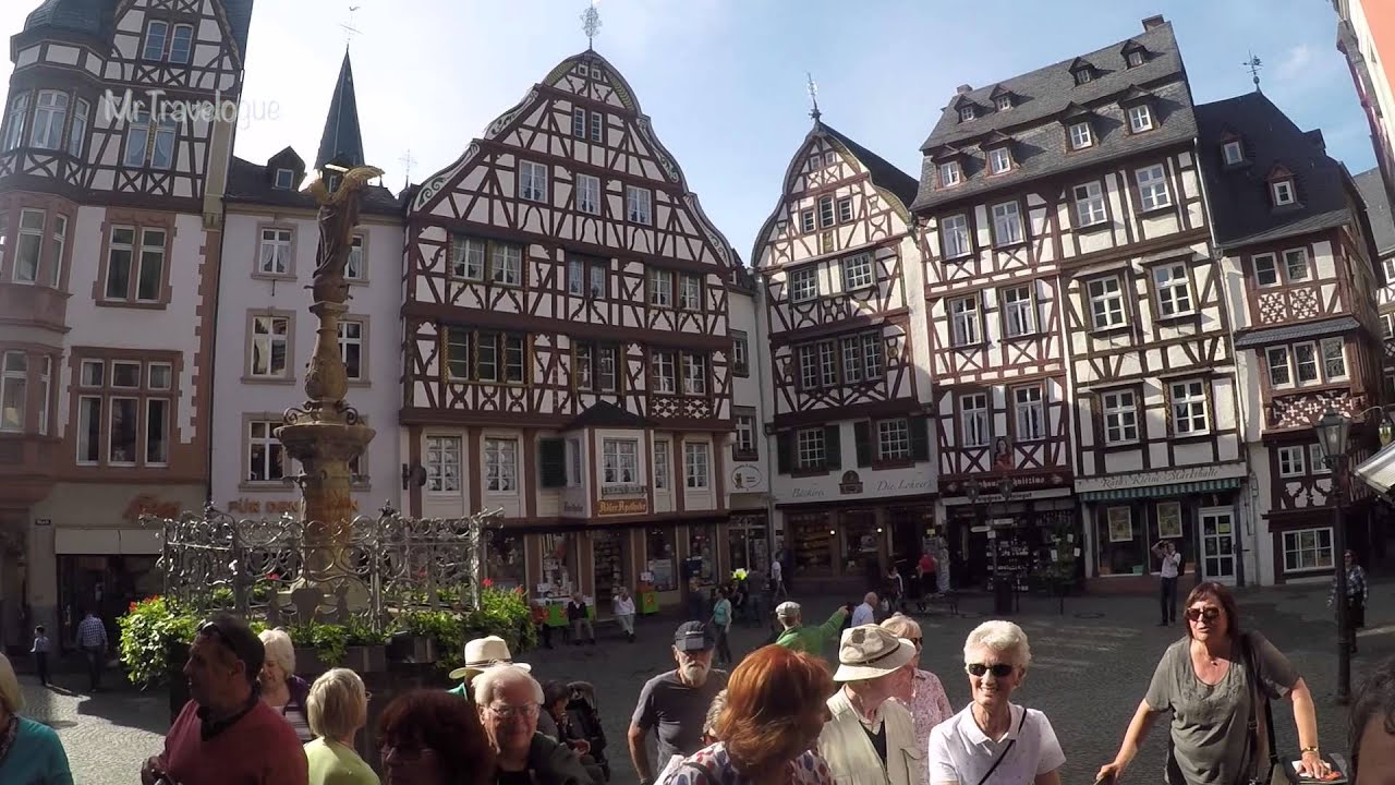 Bernkastel, Mosel (Moselle) River - an afternoon & evening walk