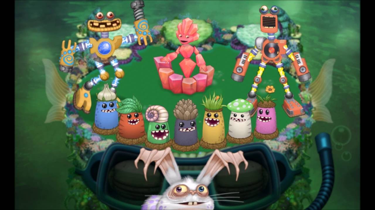 Water Island Remix with All Monsters