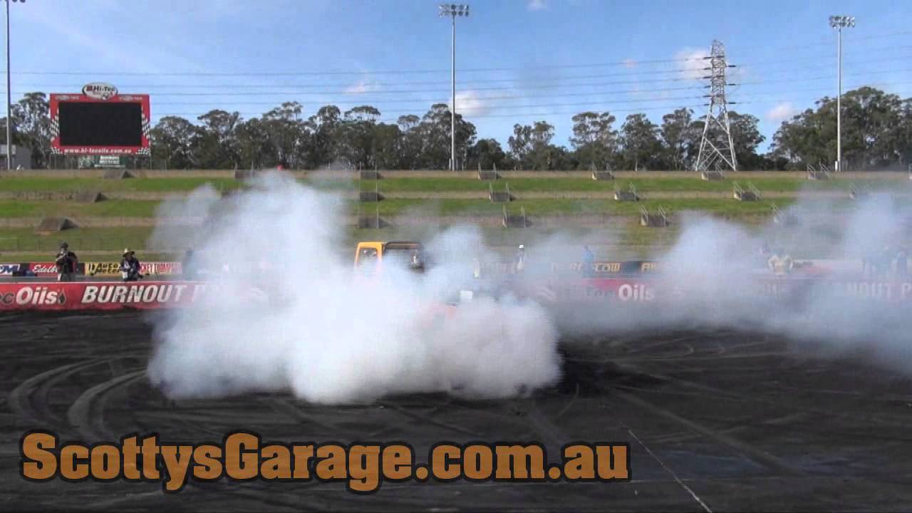 Crazy Little Lego Truck Burnout