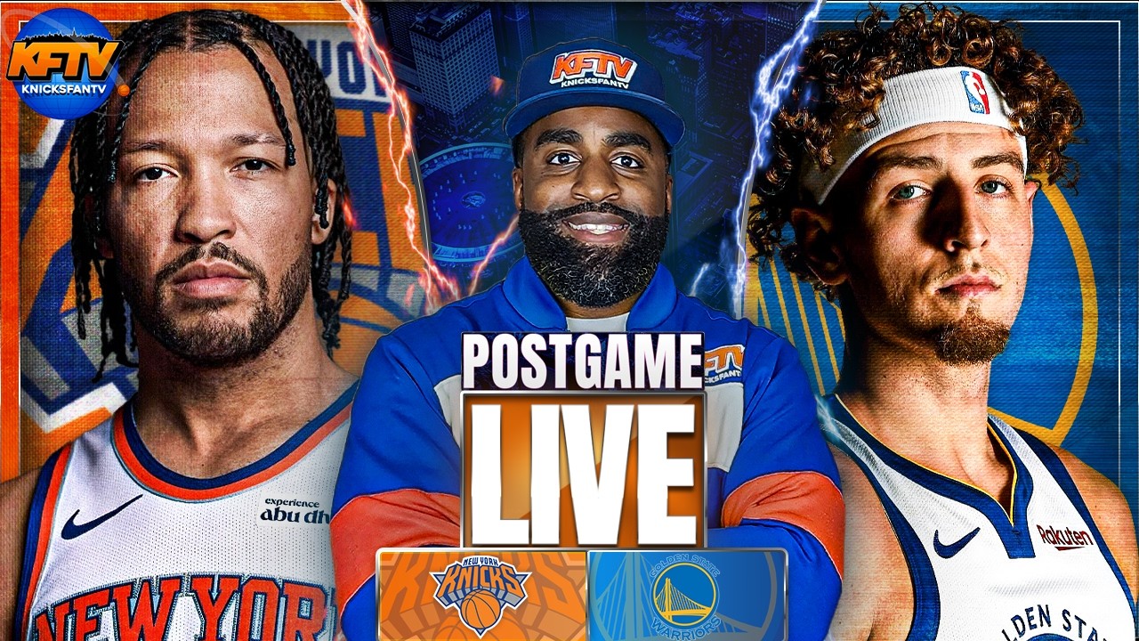 Knicks Survive w/ A Win Over Short Handed Warriors | Post Game Show EP 709