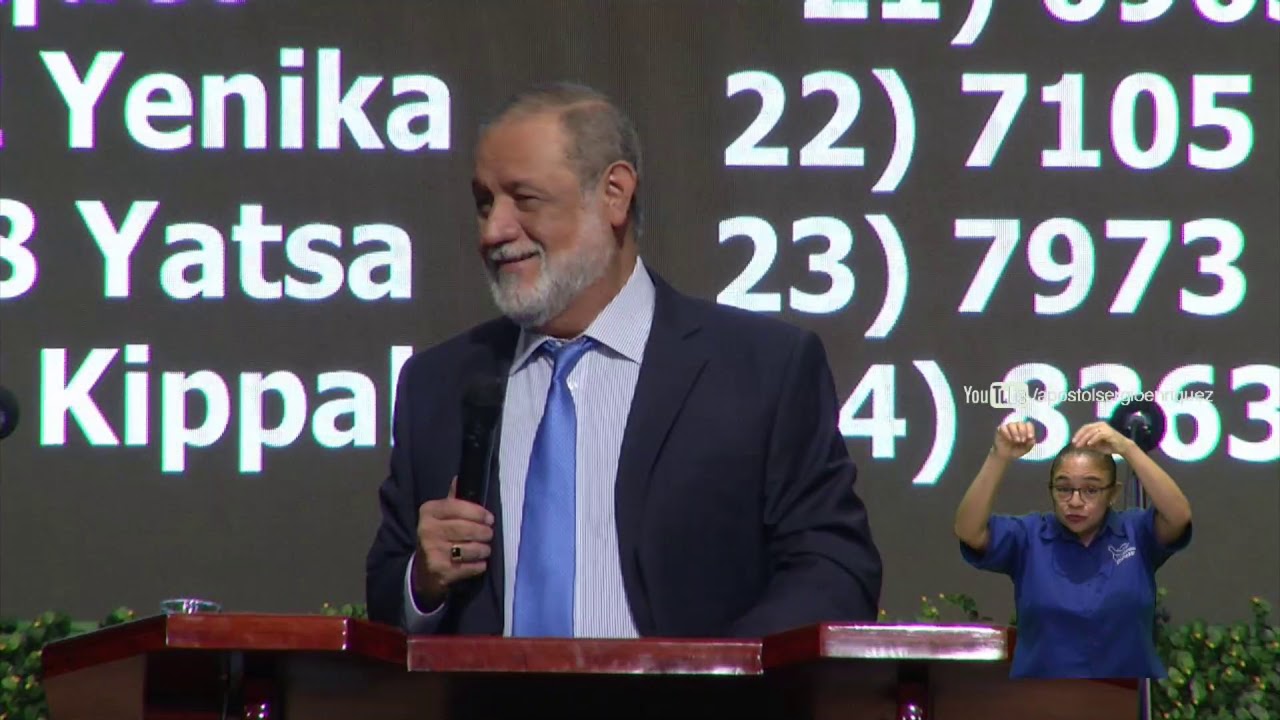 Los renuevos II - Apóstol Sergio Enriquez O. - míercoles 06/03/2019