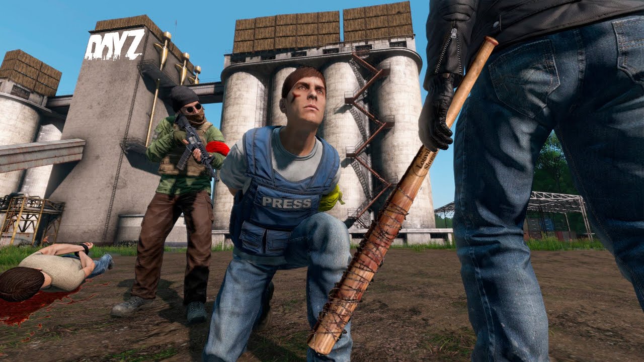 ENFRENTAMOS os SALVADORES - Um FILME de DayZ (NEGAN TWD INSPIRED)