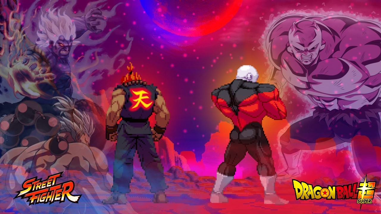 Akuma vs Jiren | Dragon Ball X Street Fighter | Anime X Fighting Games