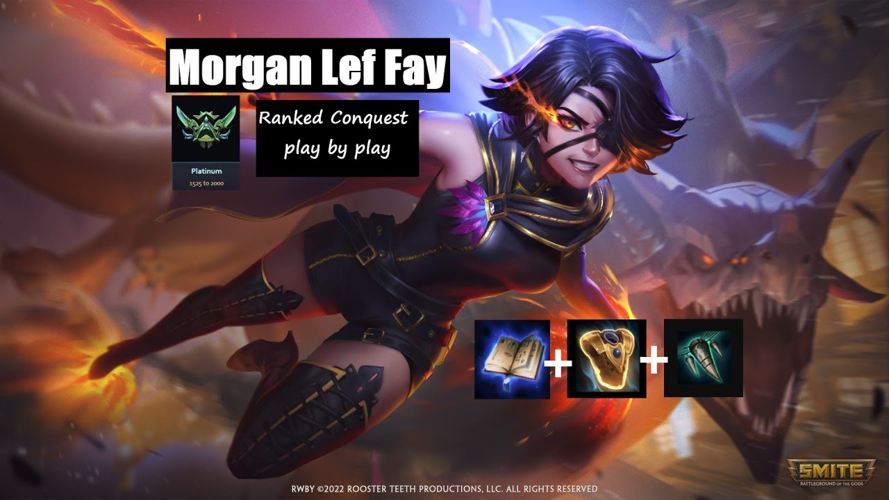 SMITE Ranked Conquest | Morgan Le Fay Solo is definitely a top pick