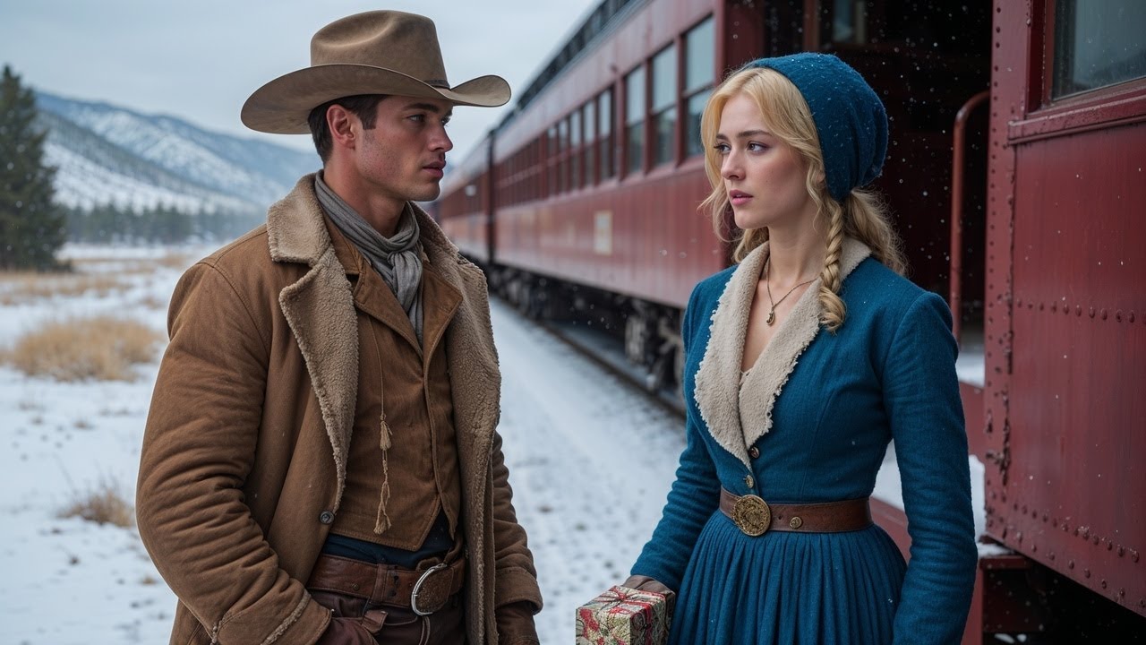 The Cowboy's Christmas Wish Comes True When She Steps Off the Morning Train