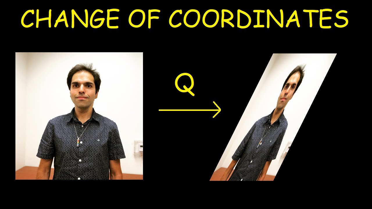 Change of coordinates