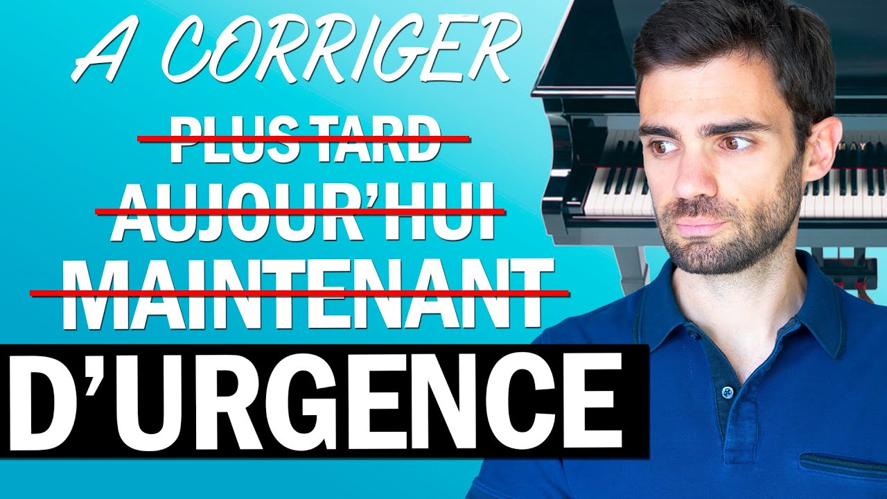 Comment augmenter TON NIVEAU au Piano ? (l'erreur qui ruine ta progression 😑)
