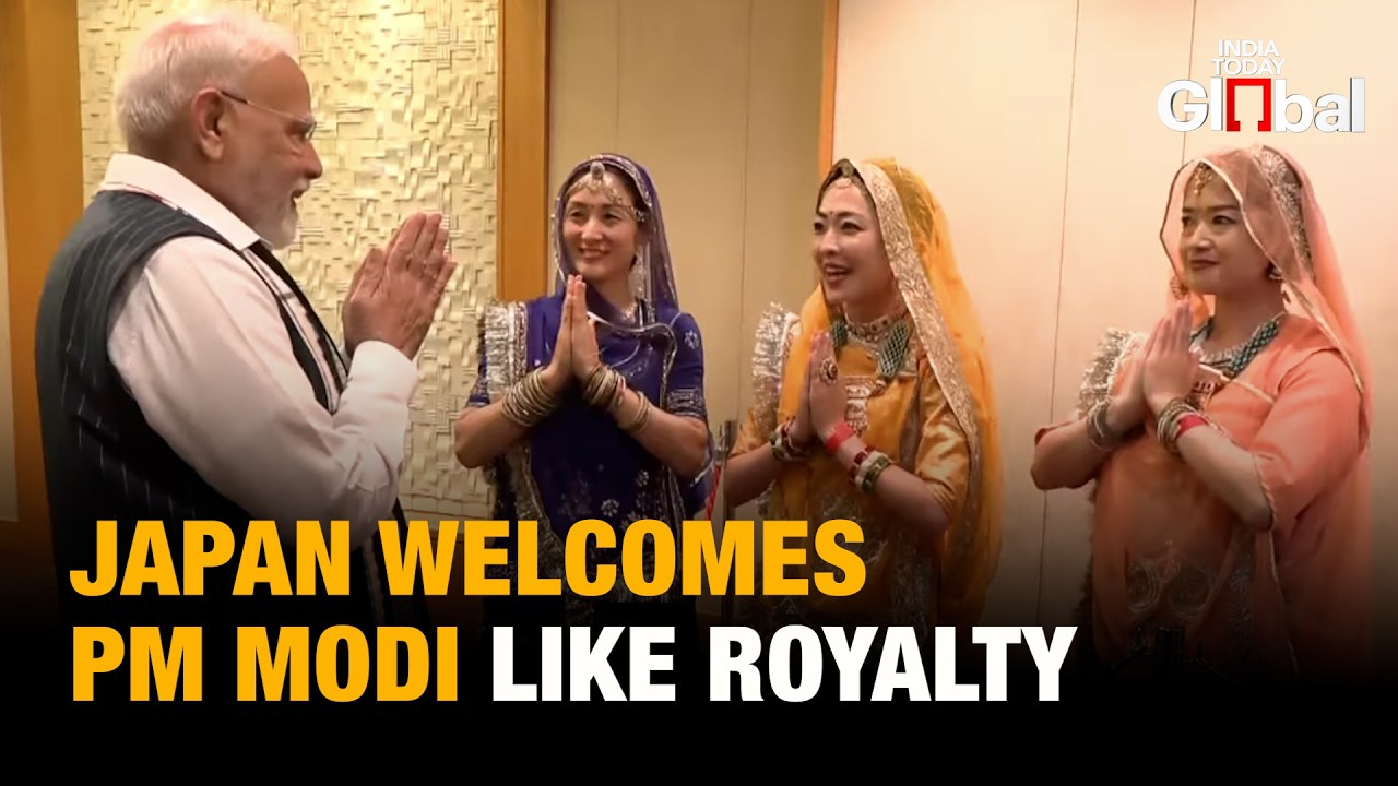 Modi in Japan: PM Gets Grand Welcome in Tokyo | Diaspora & Japanese Perform Indian Cultural Shows