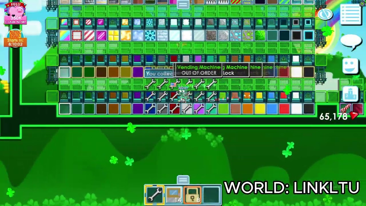 COLLECTING HUGE PROFIT FROM VEND SHOP !! | Growtopia 2023