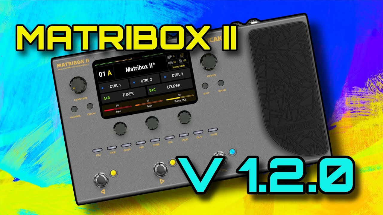 MATRIBOX II V 1.2.0 Actualización de Firmware 🔥
