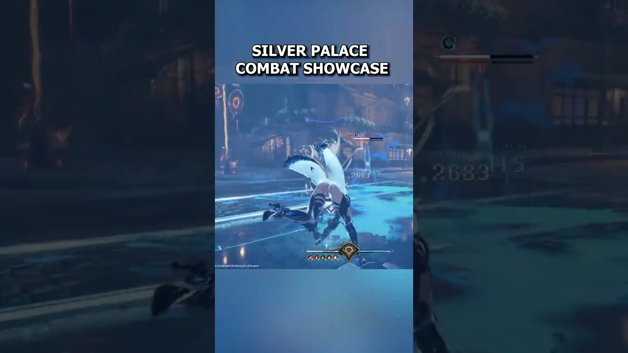 Silver Palace combat showcase #silverpalace #gachagames #gaming