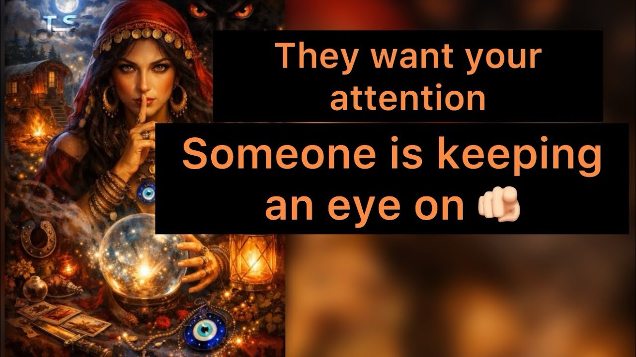 Someone is keeping an eye on you👀👁️they want information about you 👂🏻🗣️🫵🏻#tarotcaards #timeless