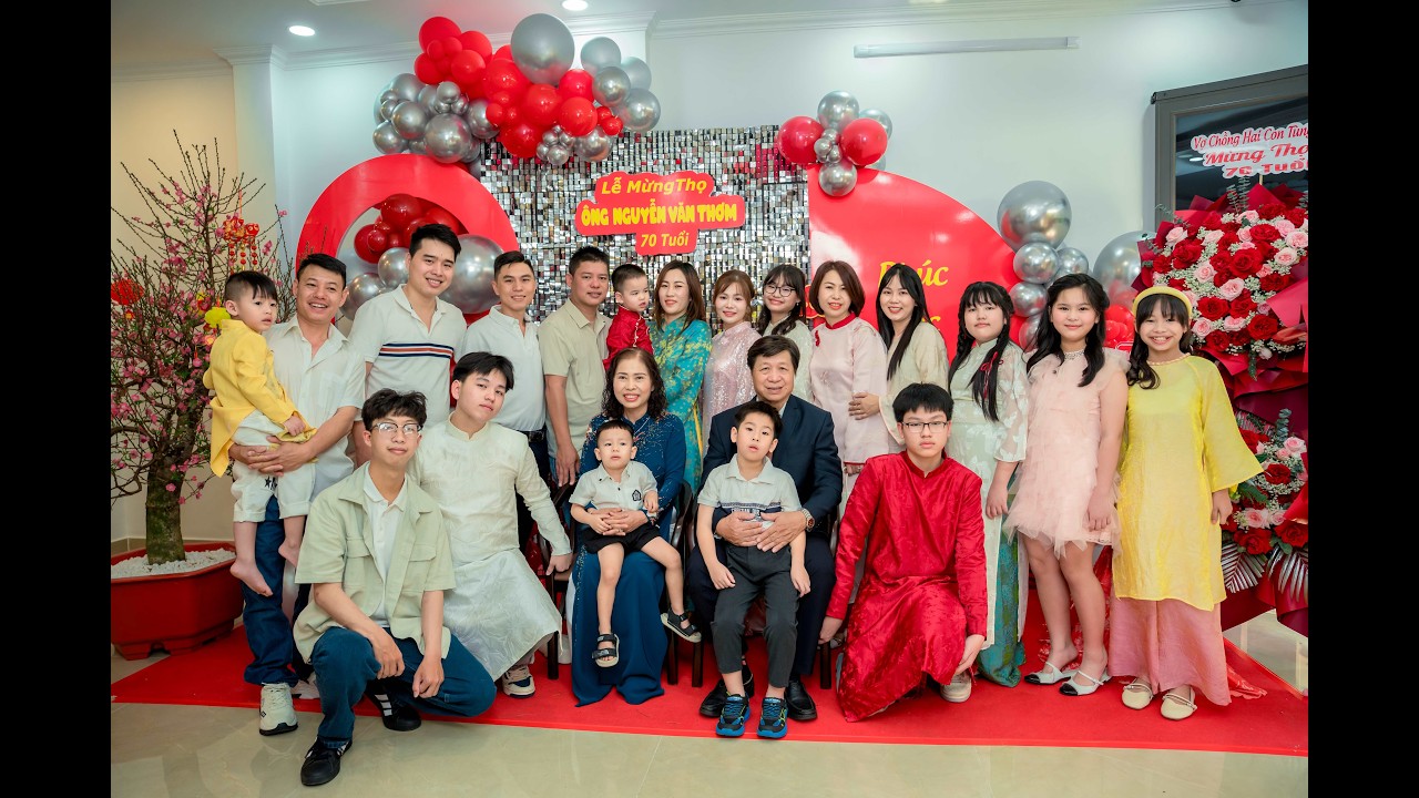 (2) Mừng Thọ Ông Nguyễn Văn Thơm 70 Tuổi | Hoàng Khôi Production