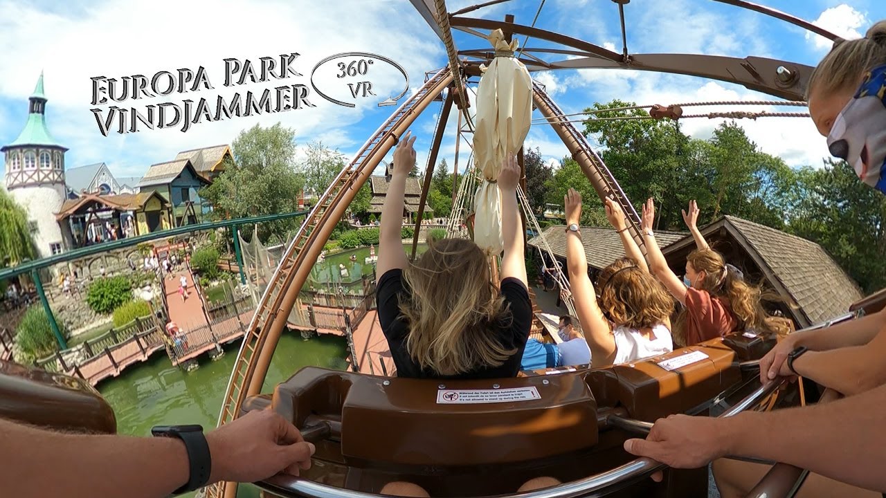 Europa Park Vindjammer 360° VR POV Onride