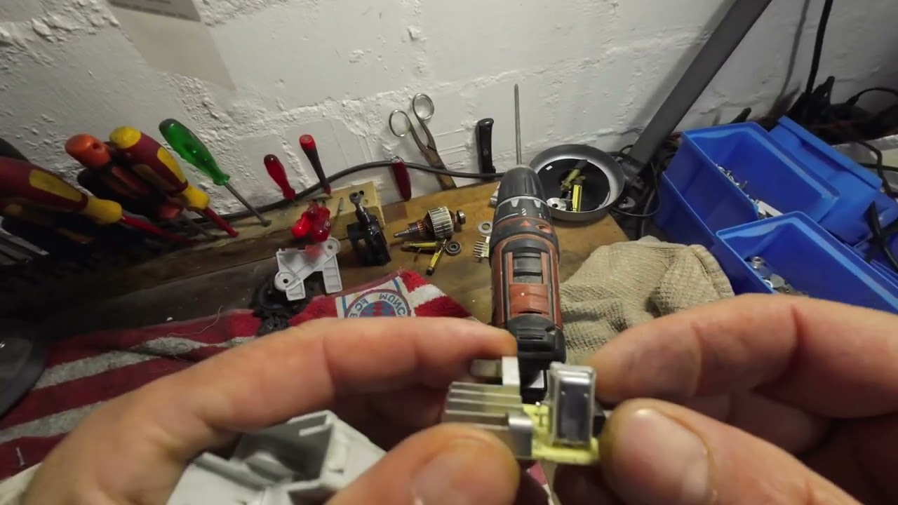 Miele Motor MRG 21-068 Reparatur Triac, kleine Platine im Motor, Anleitung aus-und zusammenbauen
