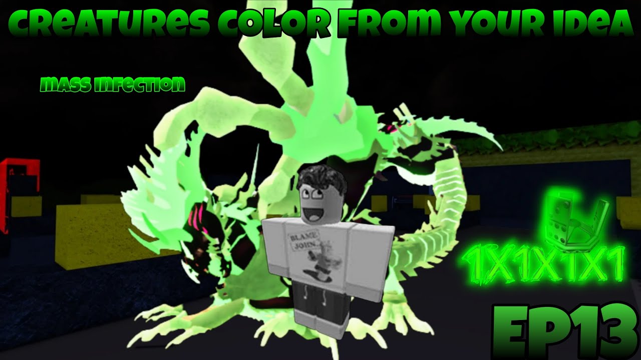 Creatures color from your idea | Roblox - Creatures of Sonaria | Ep13 (1X1X1X1 Sigmatox)