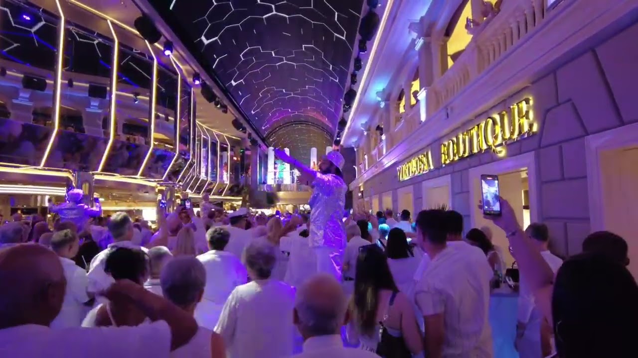 White Party On MSC Virtuosa