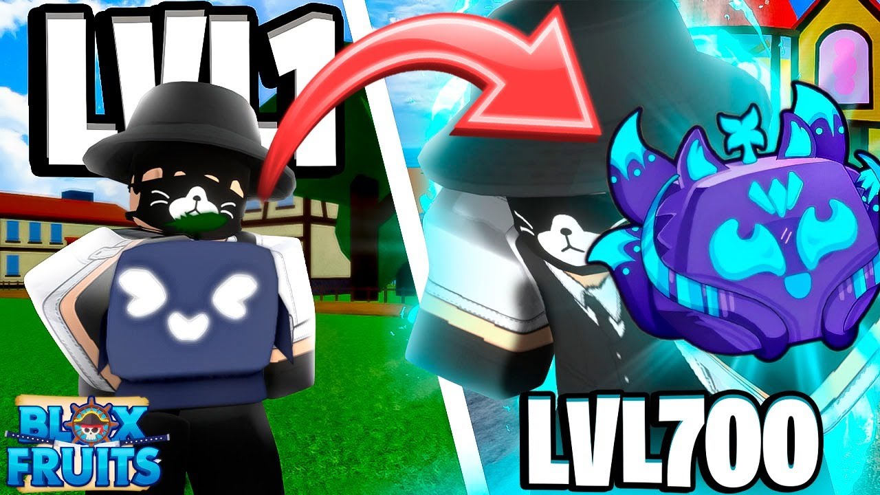 NIVEL 1 AL 700 Y EN CADA ISLA CAMBIO DE FRUTA EN BLOX FRUITS!