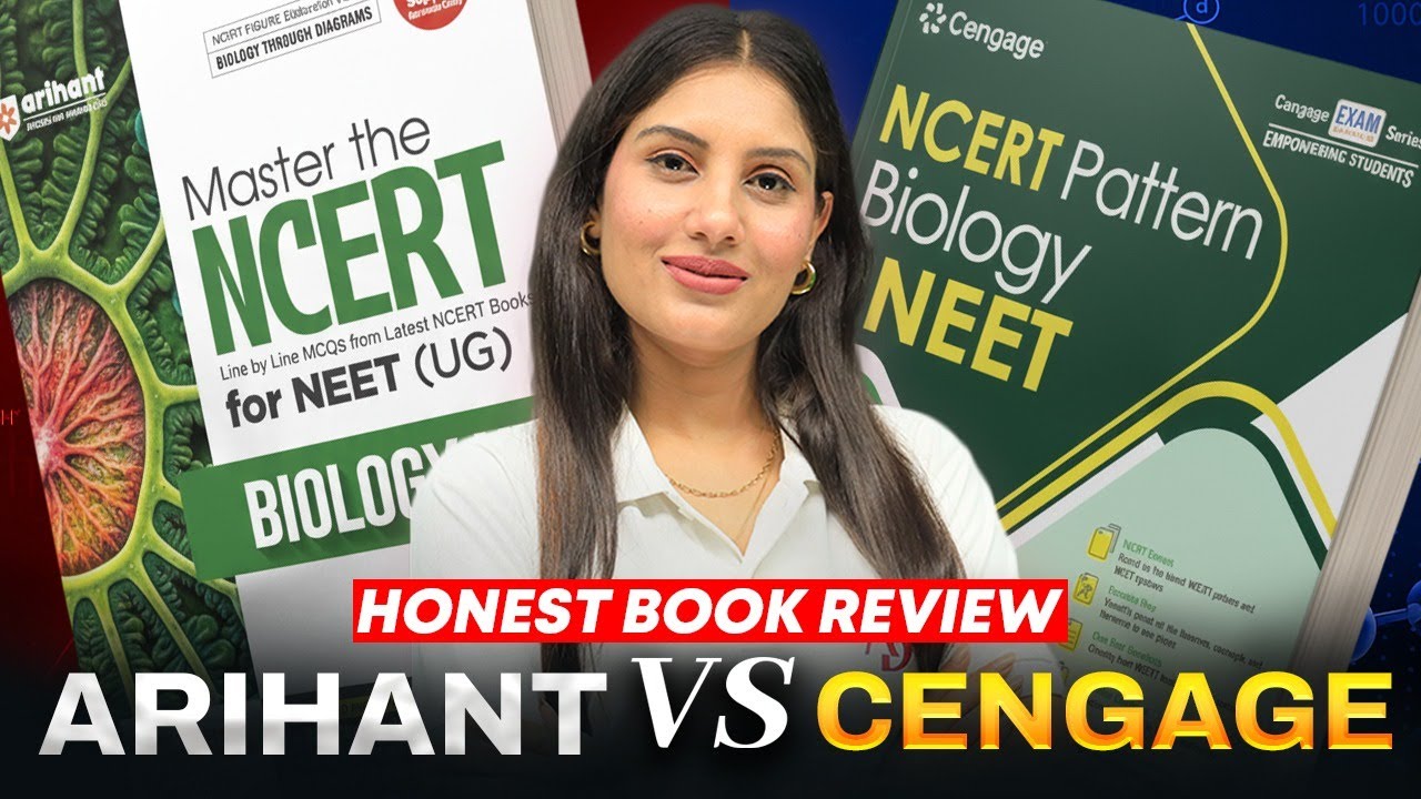 Which is The Best Book to Crack Biology For NEET 2026 | Arihant vs Cengage Book Review | Shivani Mam