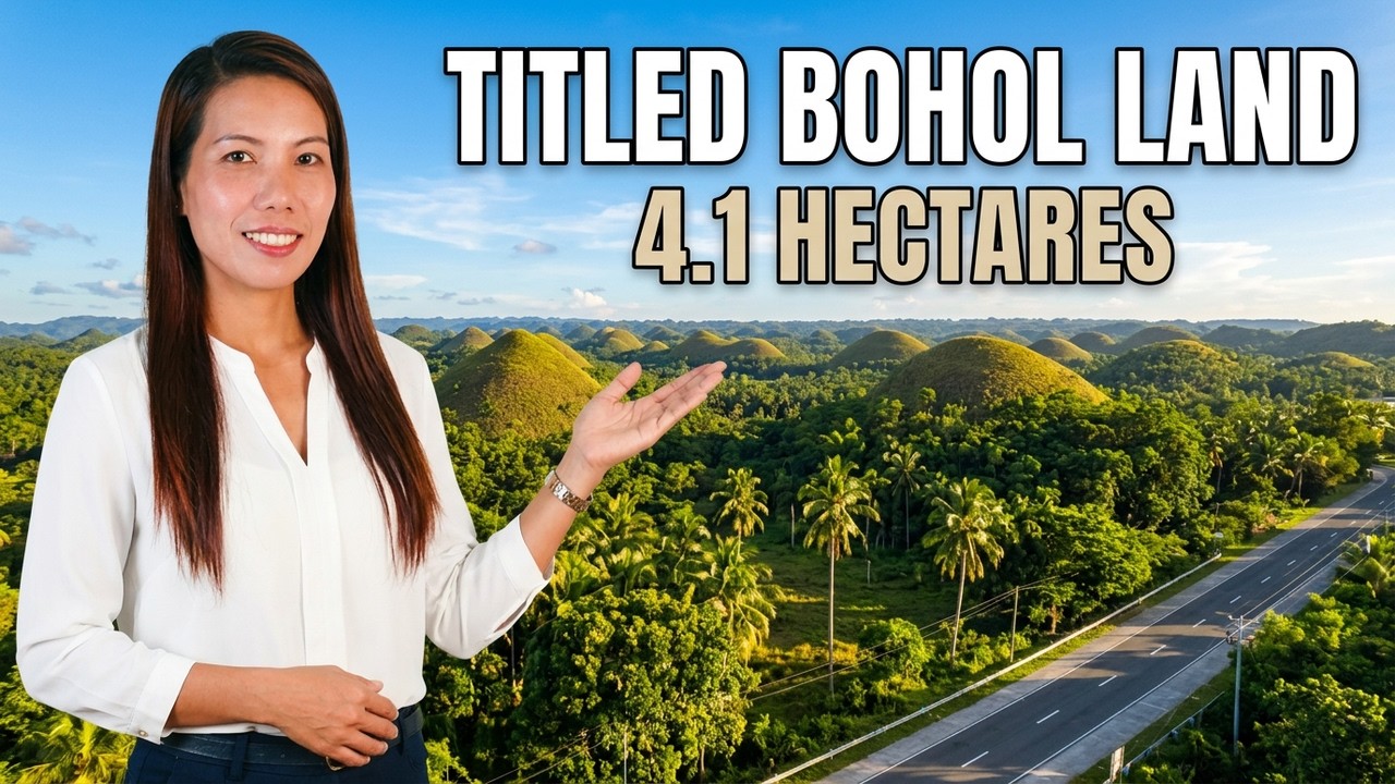 Carmen Bohol Land For Sale 4 + Hectares - Chocolate Hills View