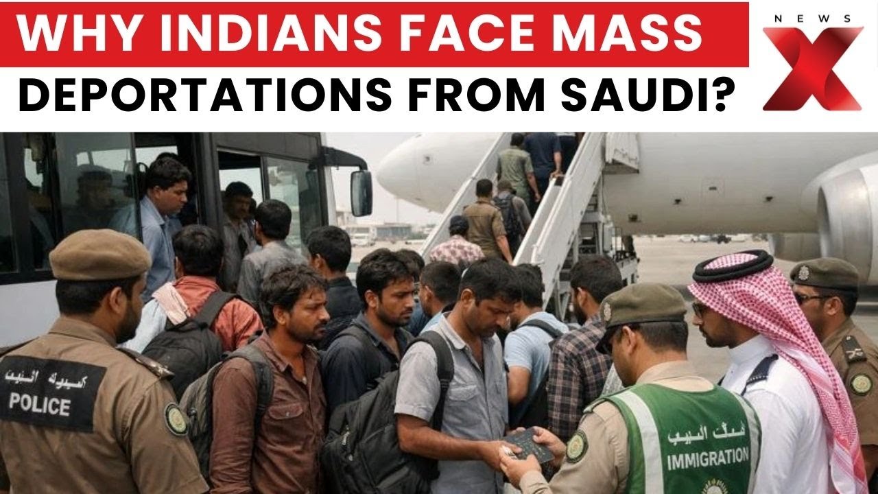 Saudi Deports Most Indians: Why Saudi Arabia Deporting Over 11,000 Indians in 2025 | NewsX