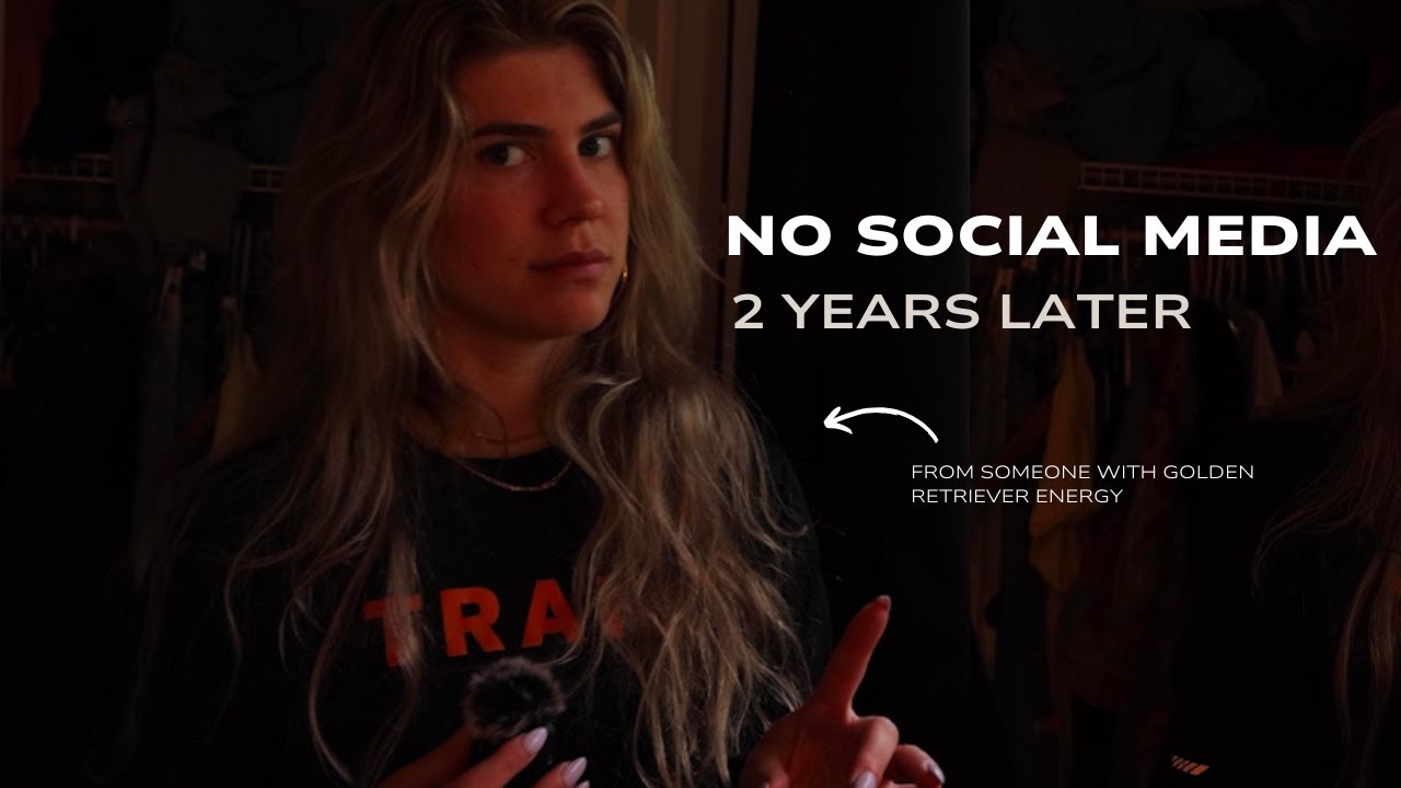 The TRUTH about Deleting Social Media - From a Girl with Golden Retriever Energy