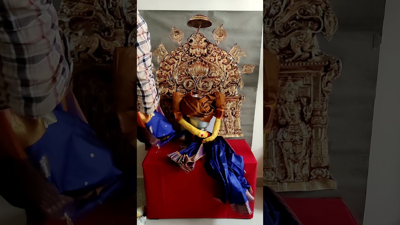 mahalaxmi Saree draping #kolhapur #margashirshaguruvar