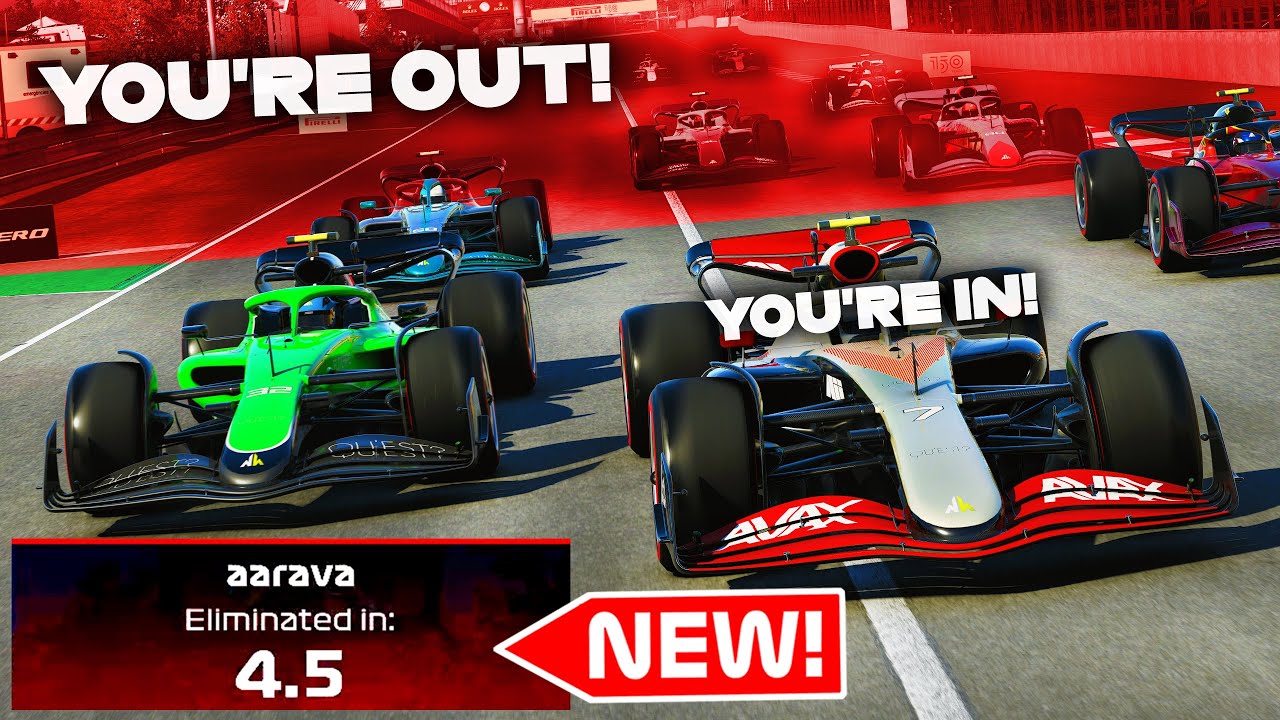 NEW GAME MODE DLC IN F1 22! ELIMINATION EVENT! - Party Games on the F1 Game?!