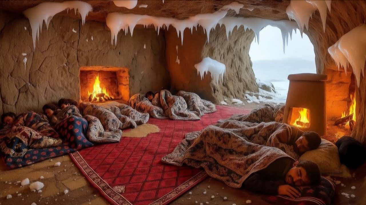 Surviving Life in the Deadliest Mountains Cave| Cave Life in Afghanistan most remot ancient village.