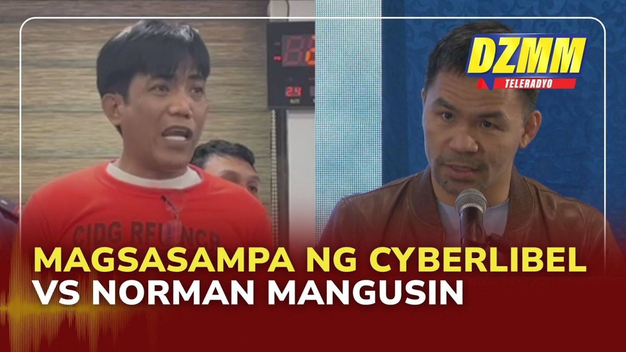 Manny Pacquiao to file cyberlibel complaint vs vlogger Norman Mangusin | (27 February 2026)