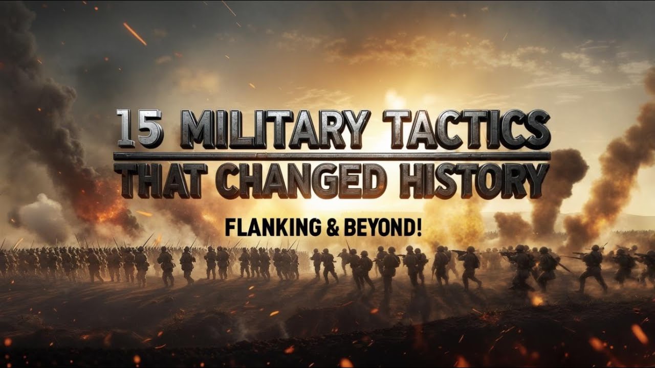 15 Military Tactics That Changed History: Flanking & Beyond!
