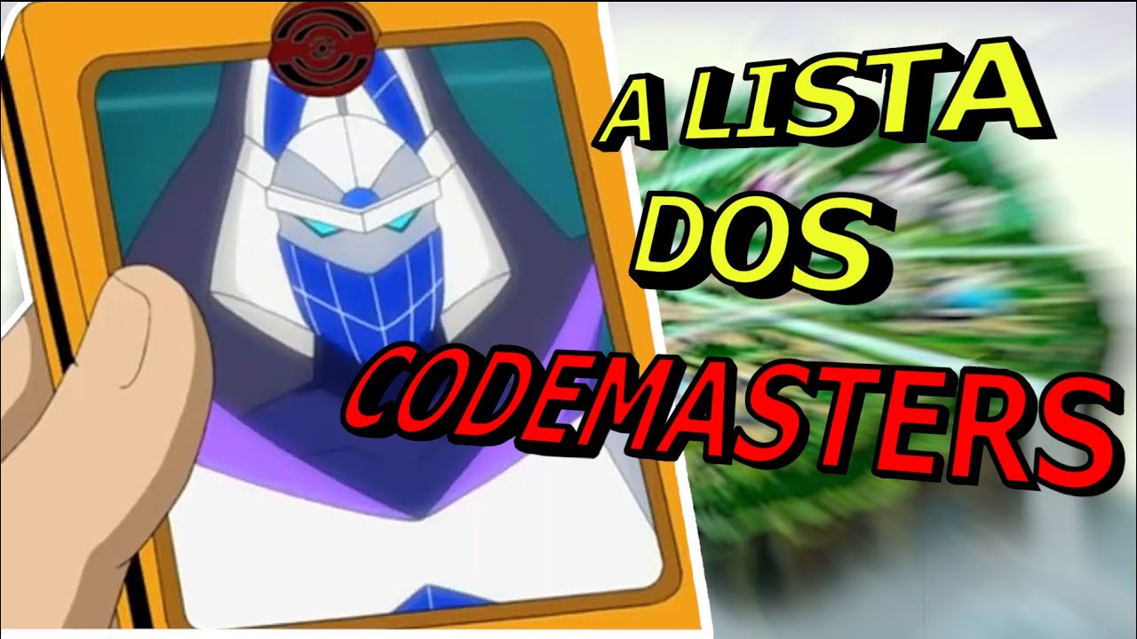 Conheça TODOS os CODEMASTERS de Chaotic!