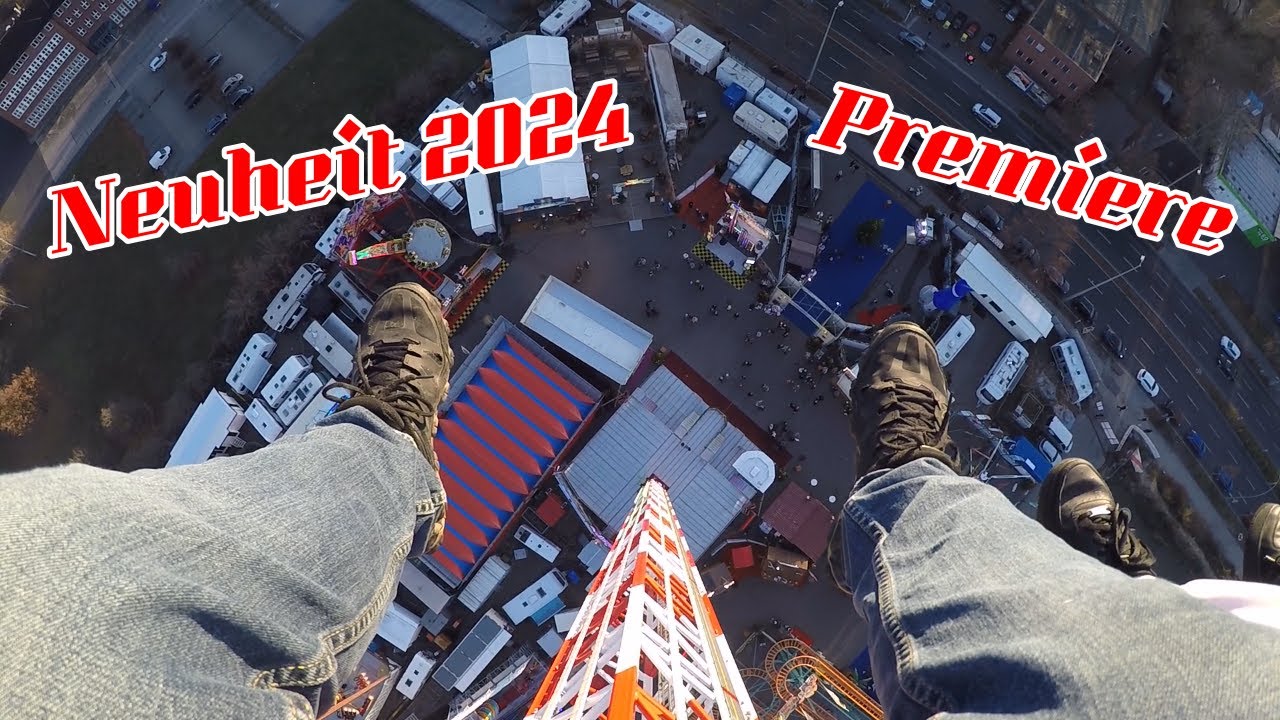 Mission Impossible Tower - Verwijk (Neuheit 2024) (Onride Video) Wintertraum Berlin 2024