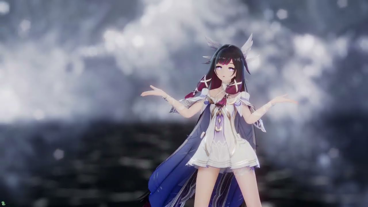[MMD/Genshin Impact] ray 超かぐや姫！Version---Columbina #columbina   #GenshinImpact  #Genshin #MMD #ray