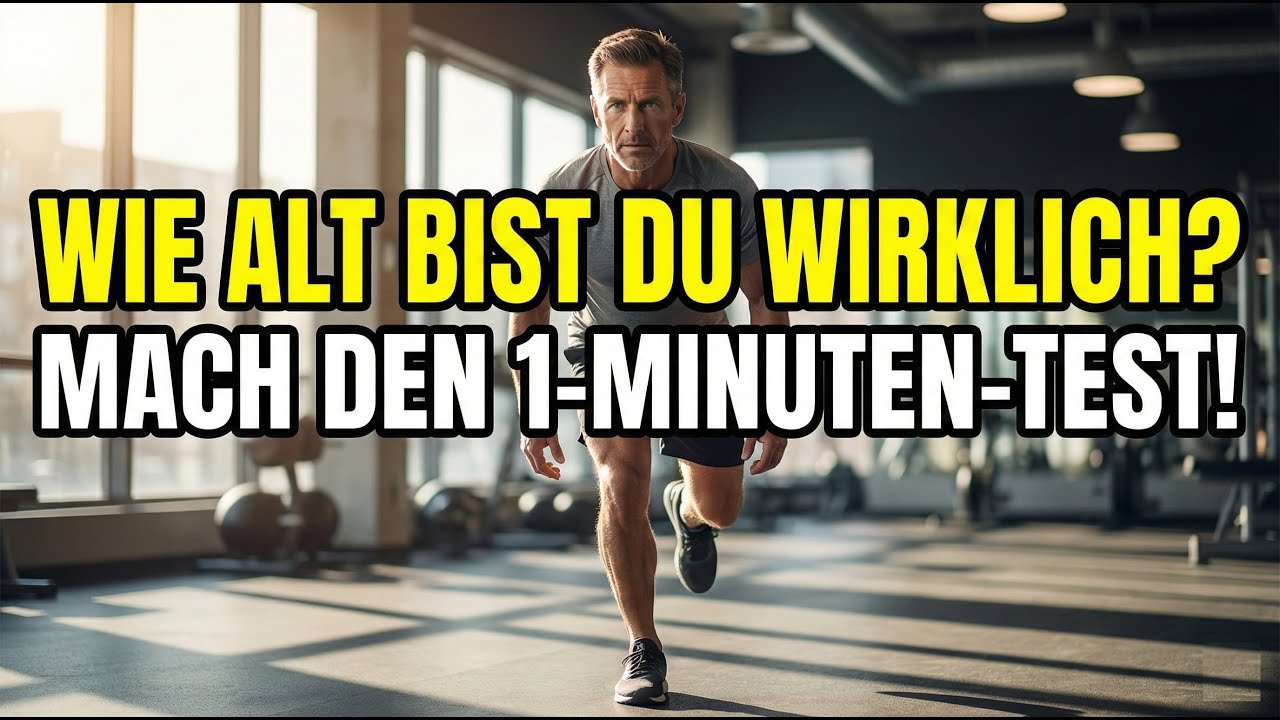 Wie alt bist du wirklich? Mach den 1-Minuten-Test!