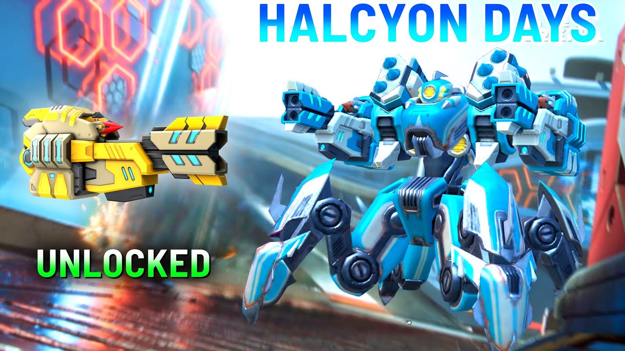 New HALCYON DAYS Scorpius & New VIPER 16 Unlocked - Mech Arena