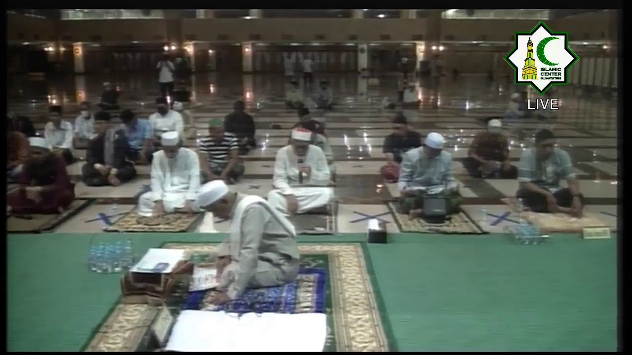 SHOLAT ISYA' DAN TARAWIH MASJID BAITUL MUTTAQIEN ISLAMIC CENTER KALTIM -  20 APRIL 2021