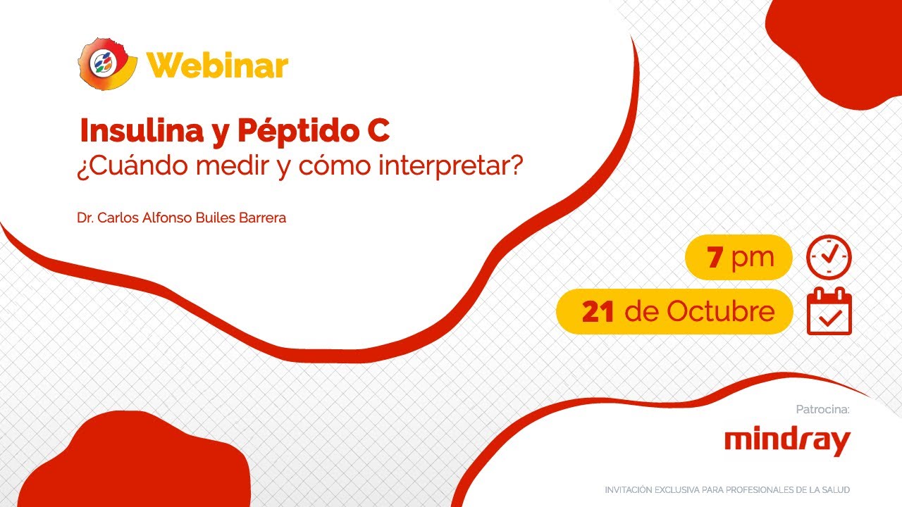 WEBINAR - Insulina y Péptido C ¿Cuándo medir y cómo interpretar?