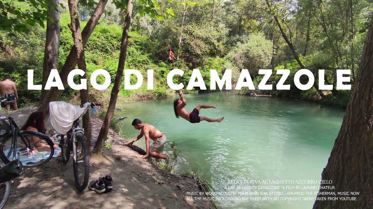 Lago di camazzole Northern of Italy  يوم في بحيرة كامازولي شمال ايطاليا
