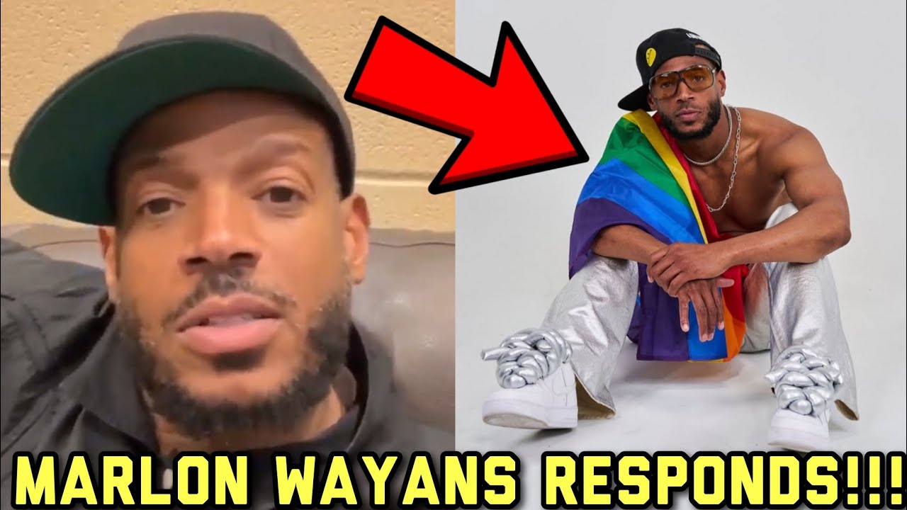 Marlon Wayans RESPONDS To Backlash Over LGTB Photo Shoot Celebrating Pride Month