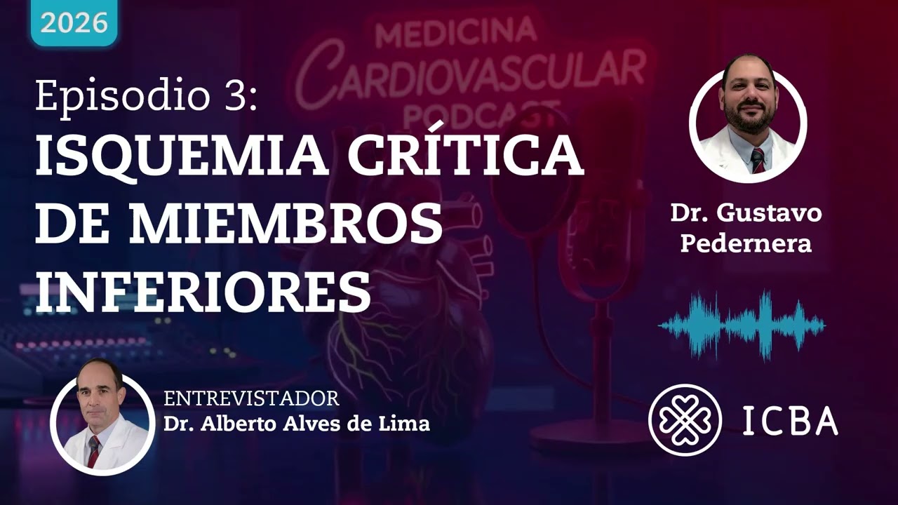 Isquemia crítica de miembros inferiores - Dr. Gustavo Pedernera
